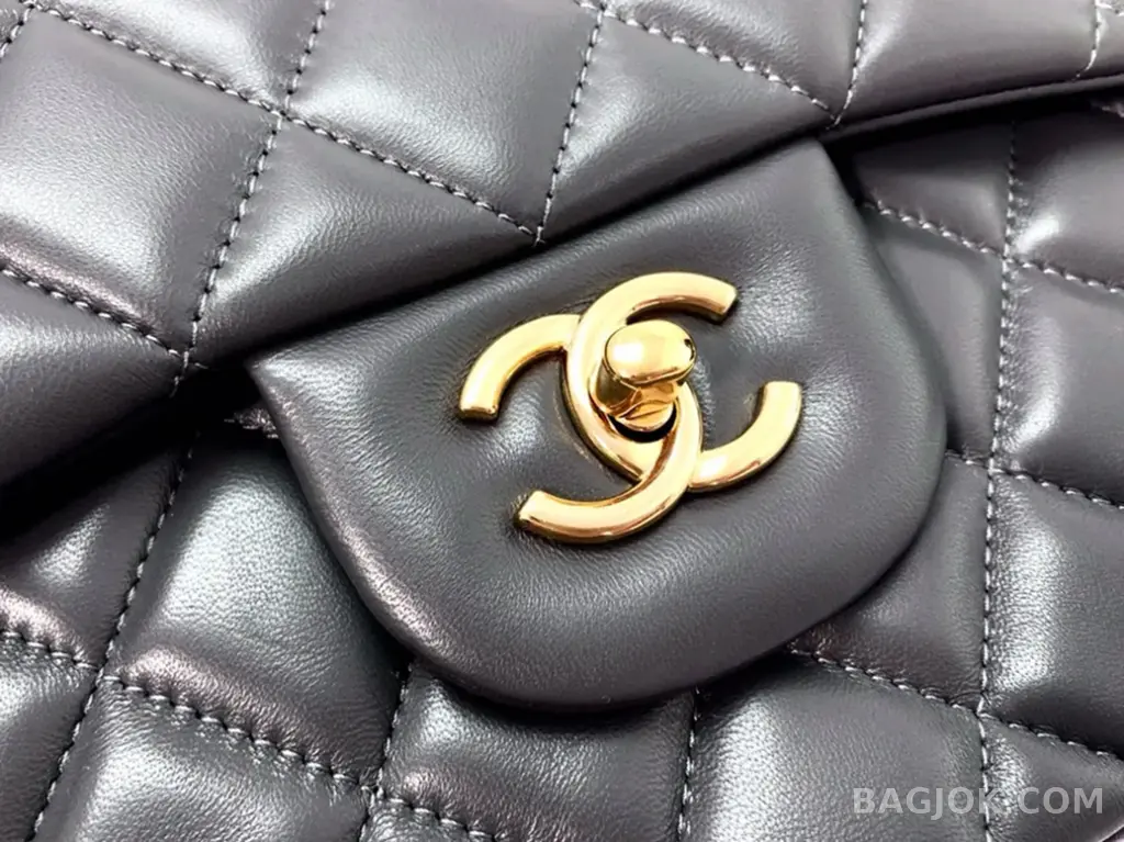 샤넬 Chanel 클래식 플랩백 램스킨 라지 ver.1 상세 이미지