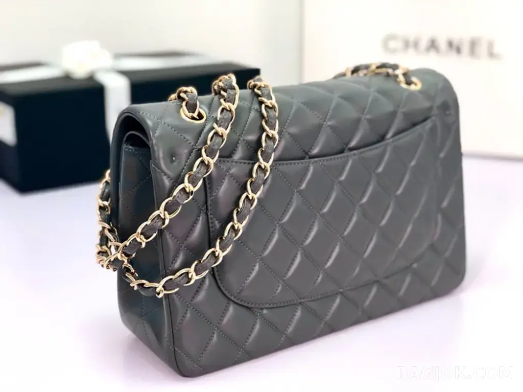 샤넬 Chanel 클래식 플랩백 램스킨 라지 ver.1 상세 이미지