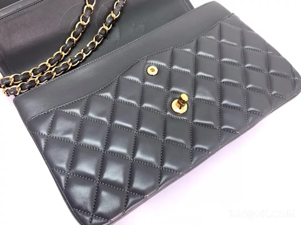 샤넬 Chanel 클래식 플랩백 램스킨 라지 ver.1 상세 이미지