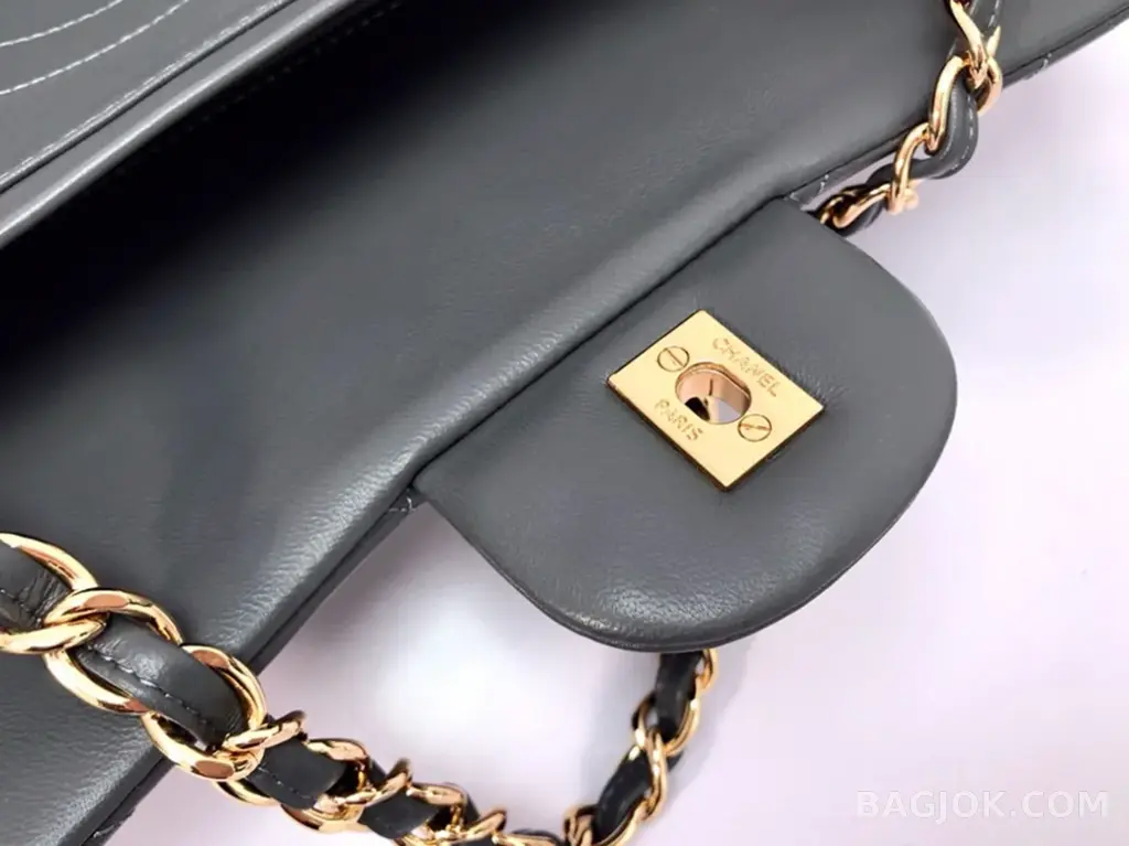 샤넬 Chanel 클래식 플랩백 램스킨 라지 ver.1 상세 이미지