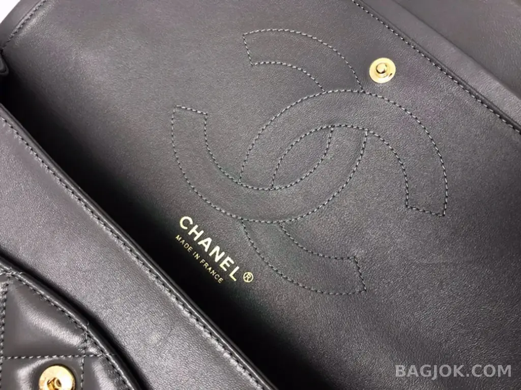 샤넬 Chanel 클래식 플랩백 램스킨 라지 ver.1 상세 이미지