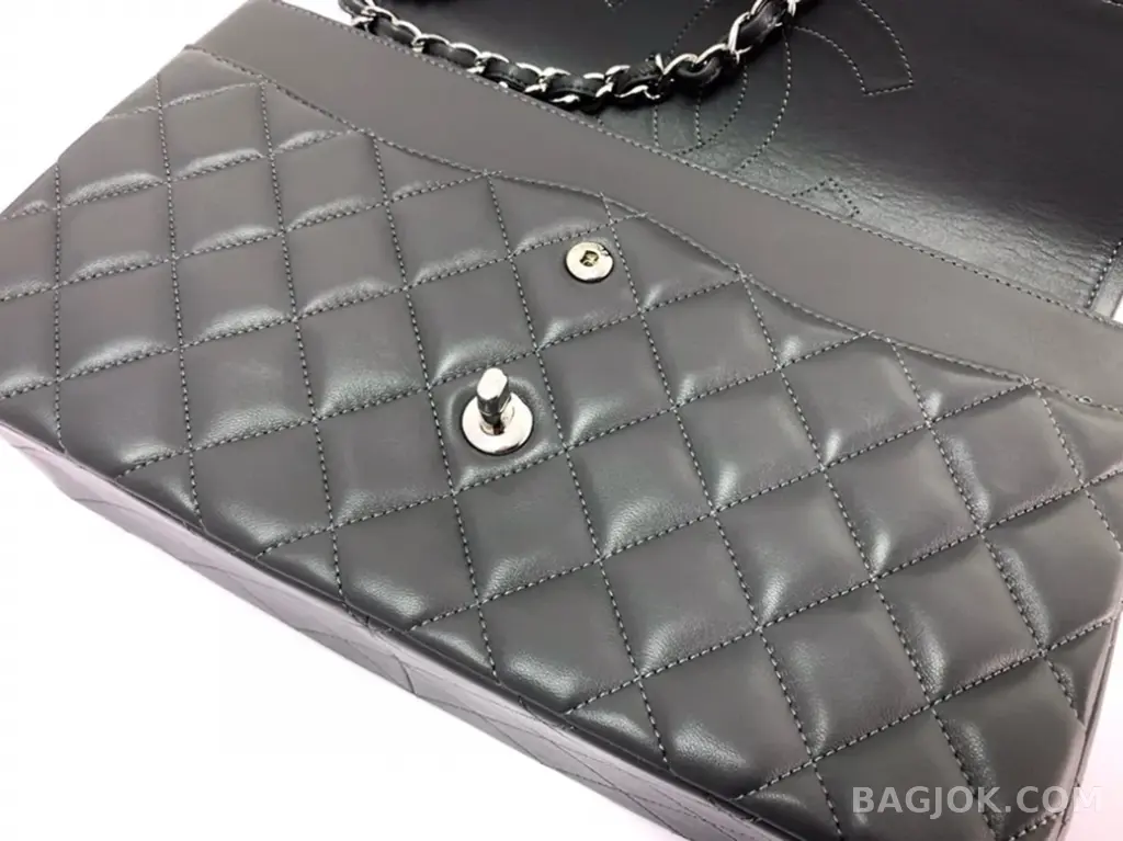 샤넬 Chanel 클래식 플랩백 램스킨 라지 ver.1 상세 이미지