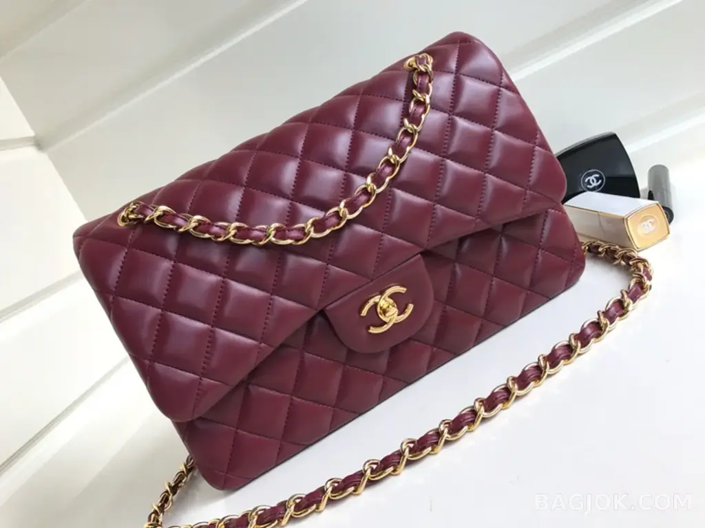 샤넬 Chanel 클래식 플랩백 램스킨 라지 ver.1 상세 이미지