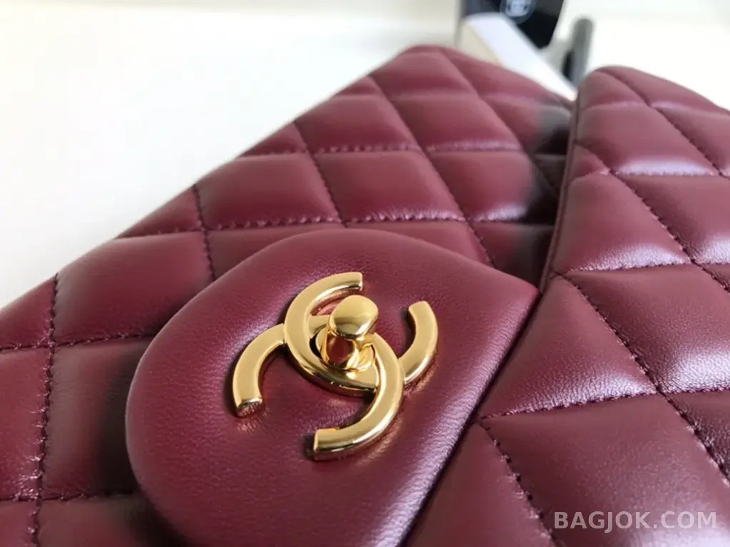 샤넬 Chanel 클래식 플랩백 램스킨 라지 ver.1 상세 이미지