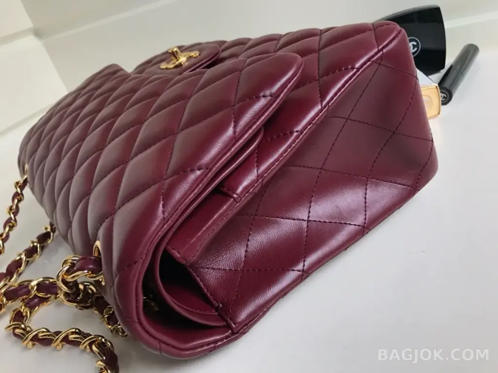 샤넬 Chanel 클래식 플랩백 램스킨 라지 ver.1 상세 이미지