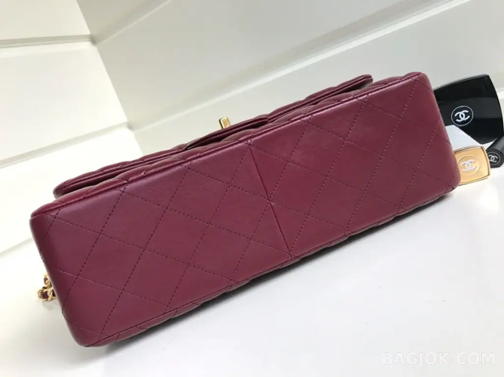 샤넬 Chanel 클래식 플랩백 램스킨 라지 ver.1 상세 이미지