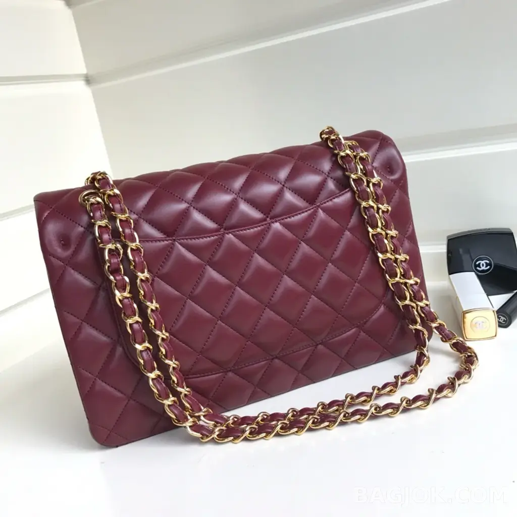 샤넬 Chanel 클래식 플랩백 램스킨 라지 ver.1 상세 이미지