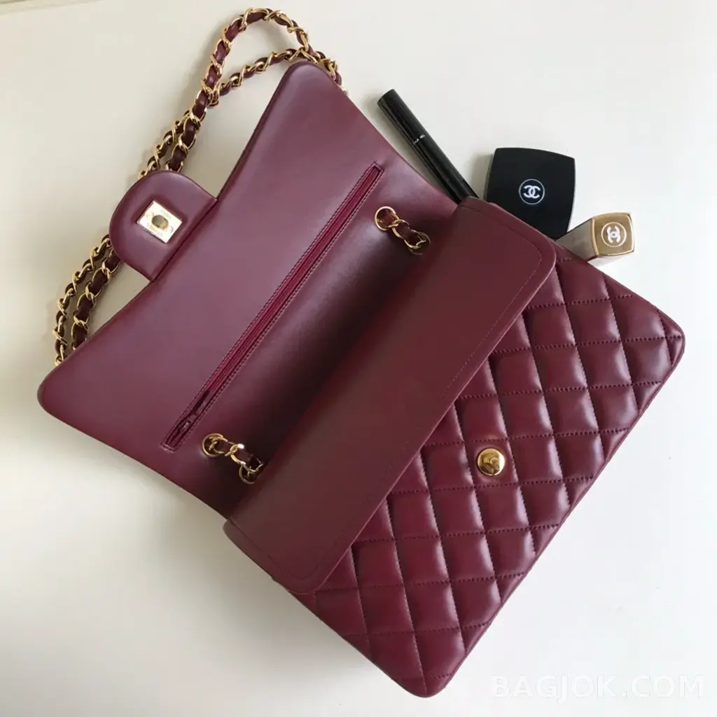 샤넬 Chanel 클래식 플랩백 램스킨 라지 ver.1 상세 이미지