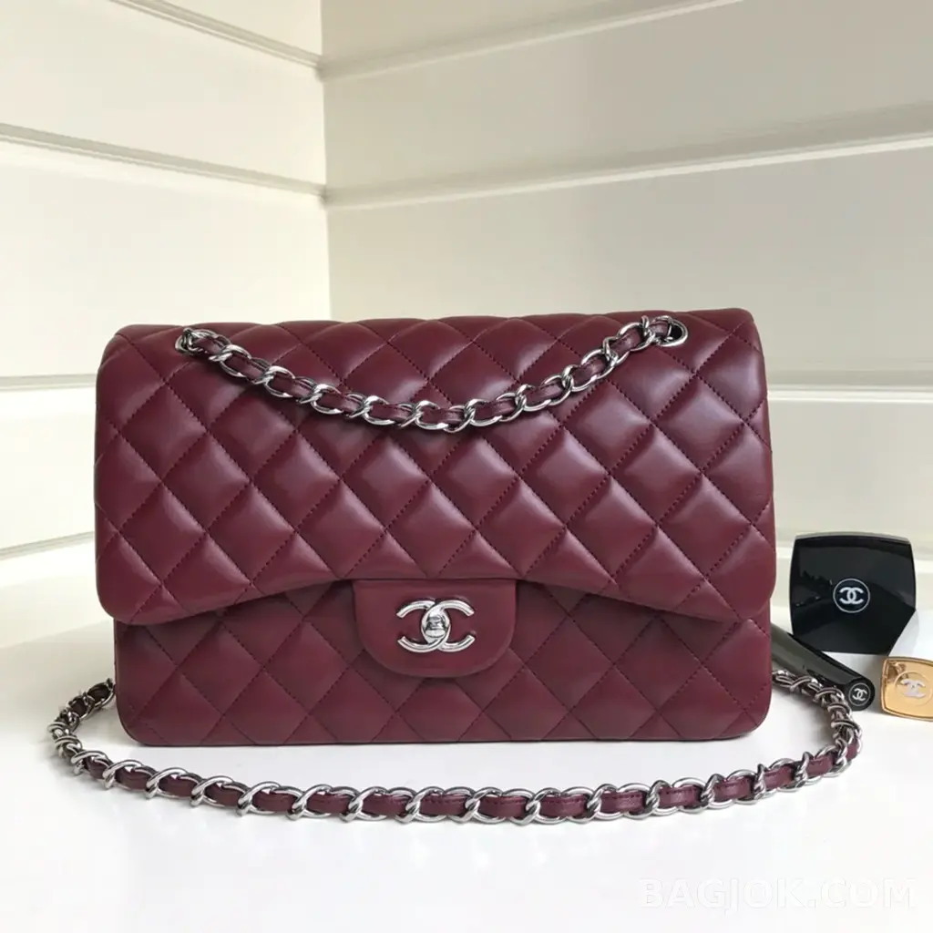 샤넬 Chanel 클래식 플랩백 램스킨 라지 ver.1 상세 이미지