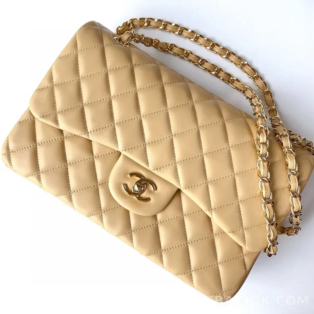 샤넬 Chanel 클래식 플랩백 램스킨 라지 ver.1 상세 이미지