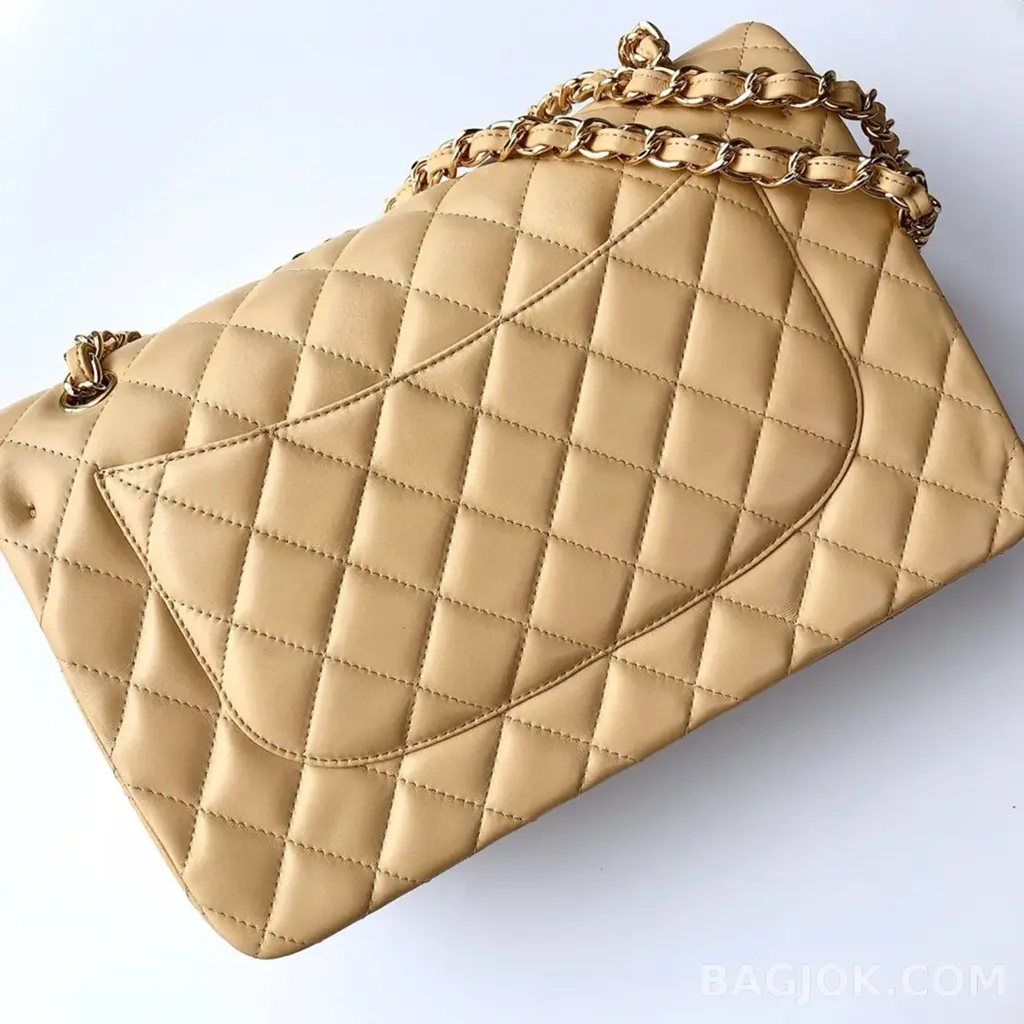 샤넬 Chanel 클래식 플랩백 램스킨 라지 ver.1 상세 이미지