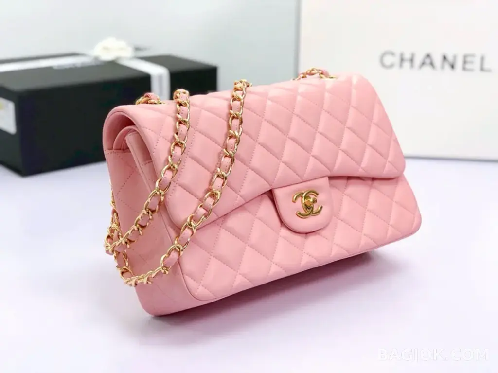 샤넬 Chanel 클래식 플랩백 램스킨 라지 ver.2 상세 이미지