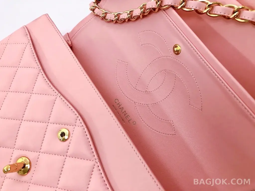 샤넬 Chanel 클래식 플랩백 램스킨 라지 ver.2 상세 이미지
