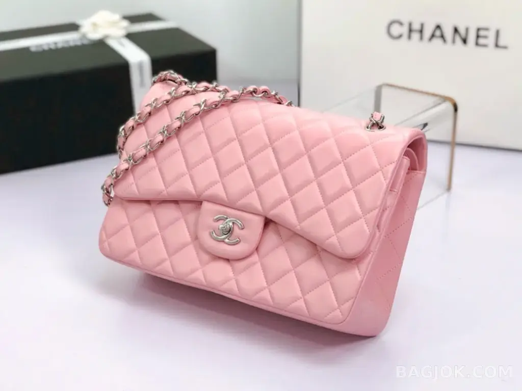 샤넬 Chanel 클래식 플랩백 램스킨 라지 ver.2 상세 이미지