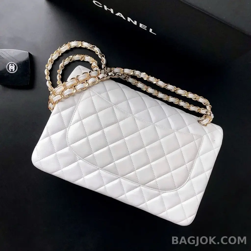 샤넬 Chanel 클래식 플랩백 램스킨 라지 ver.2 상세 이미지
