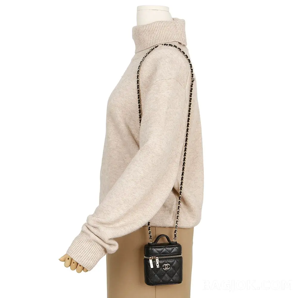 샤넬 Chanel 탑핸들 베니티 미니 체인백 상세 이미지