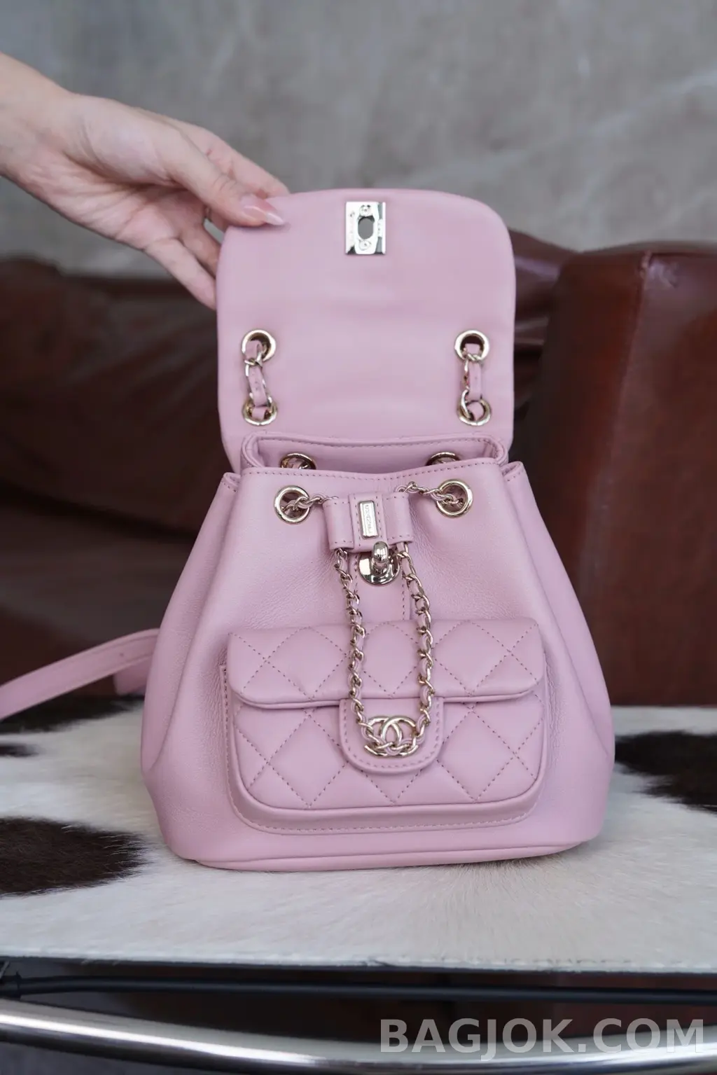 샤넬 Chanel 듀마 백팩 미디움 상세 이미지
