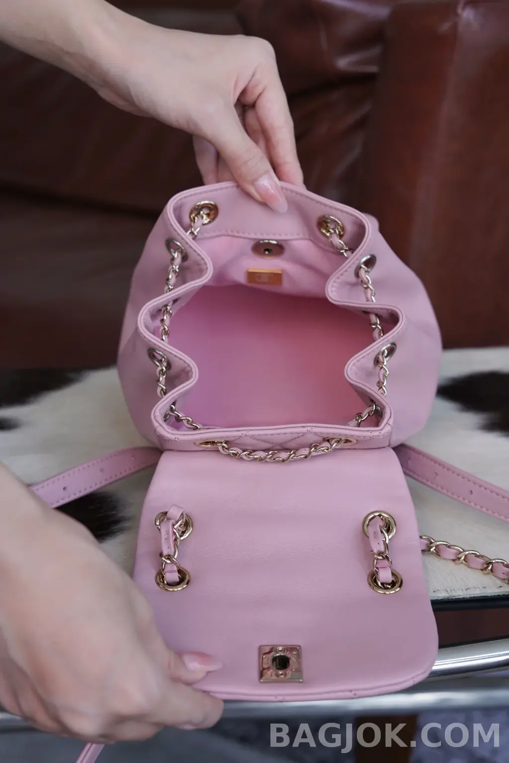 샤넬 Chanel 듀마 백팩 미디움 상세 이미지