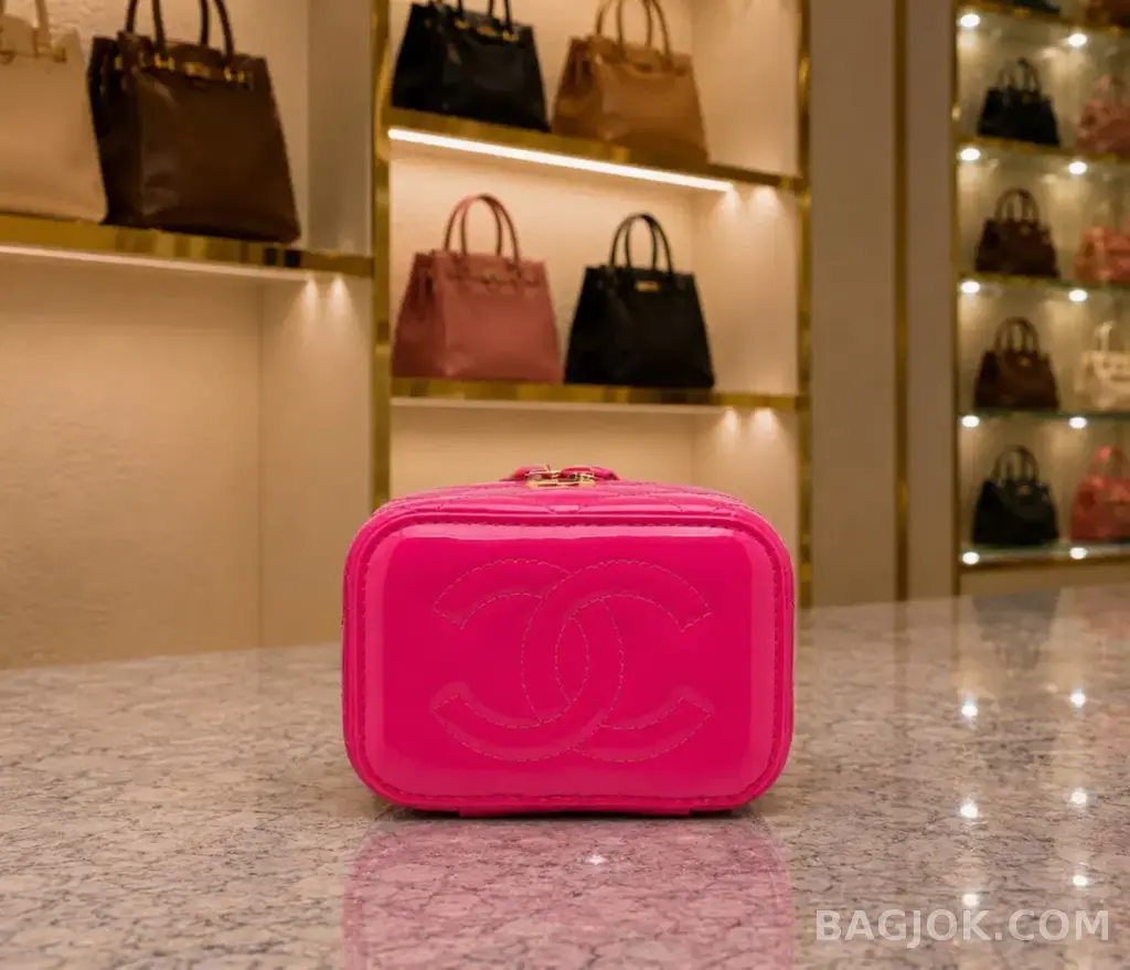 샤넬 Chanel 골드볼 미니 베니티 (페이던트) 상세 이미지