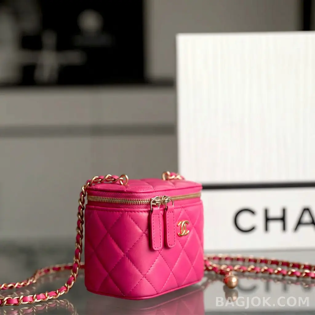 샤넬 Chanel 골드볼 미니 베니티 (페이던트) 상세 이미지