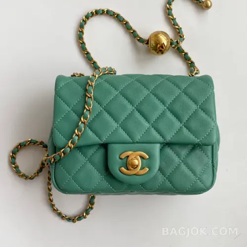 샤넬 Chanel 클래식 골드볼 플랩백 쁘띠삭 상세 이미지