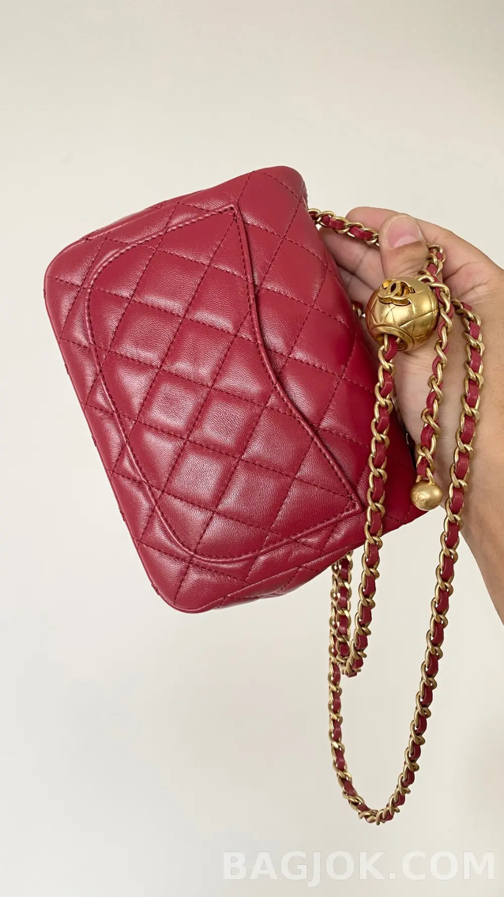 샤넬 Chanel 클래식 골드볼 플랩백 쁘띠삭 상세 이미지