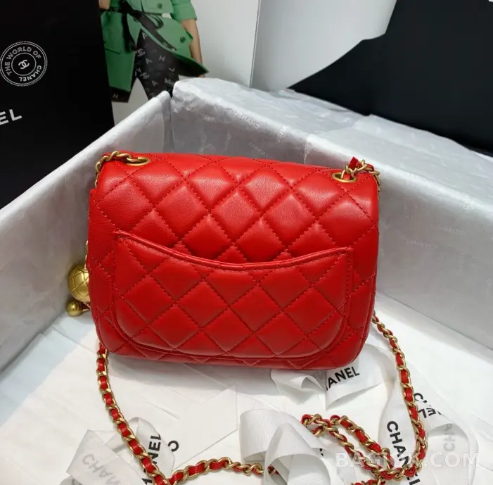 샤넬 Chanel 클래식 골드볼 플랩백 쁘띠삭 ver.2 상세 이미지