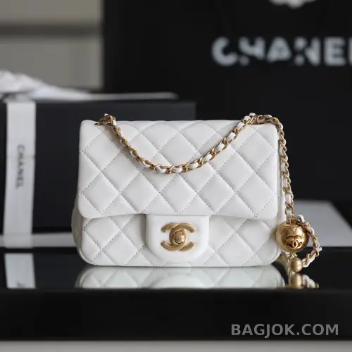 샤넬 Chanel 클래식 골드볼 플랩백 쁘띠삭 ver.2 상세 이미지