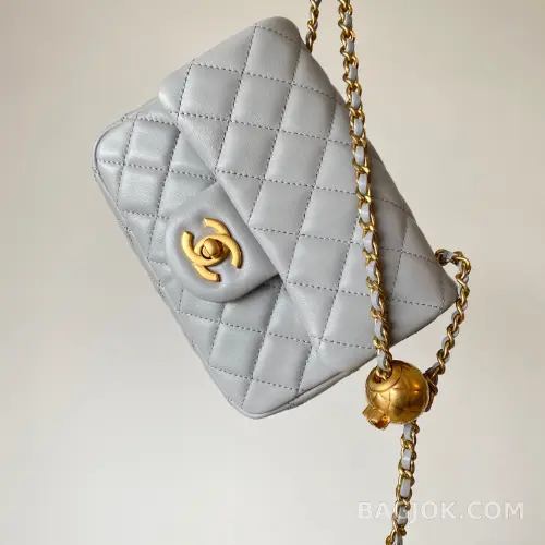 샤넬 Chanel 클래식 골드볼 플랩백 쁘띠삭 ver.2 상세 이미지