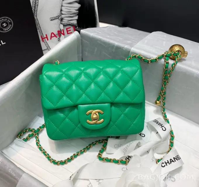 샤넬 Chanel 클래식 골드볼 플랩백 쁘띠삭 ver.2 상세 이미지
