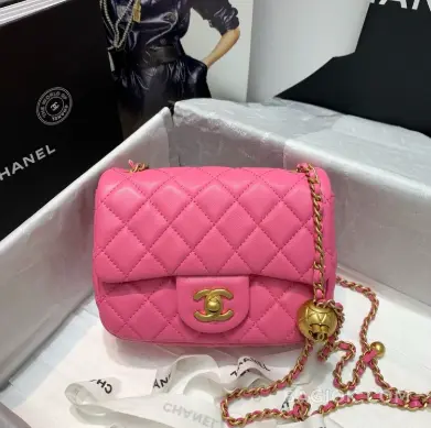 샤넬 Chanel 클래식 골드볼 플랩백 쁘띠삭 ver.2 상세 이미지