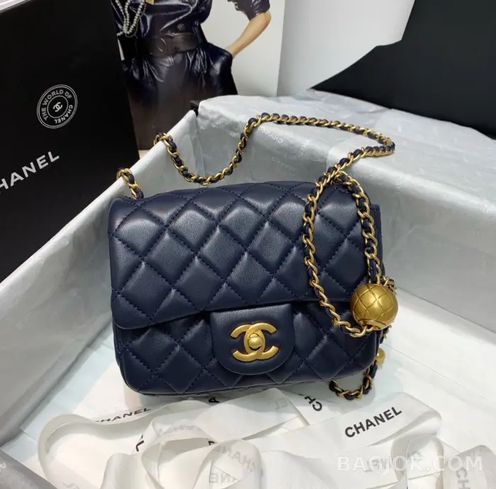 샤넬 Chanel 클래식 골드볼 플랩백 쁘띠삭 ver.3 상세 이미지