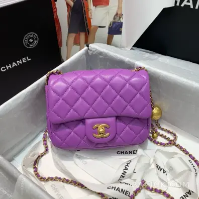 샤넬 Chanel 클래식 골드볼 플랩백 쁘띠삭 ver.3 상세 이미지