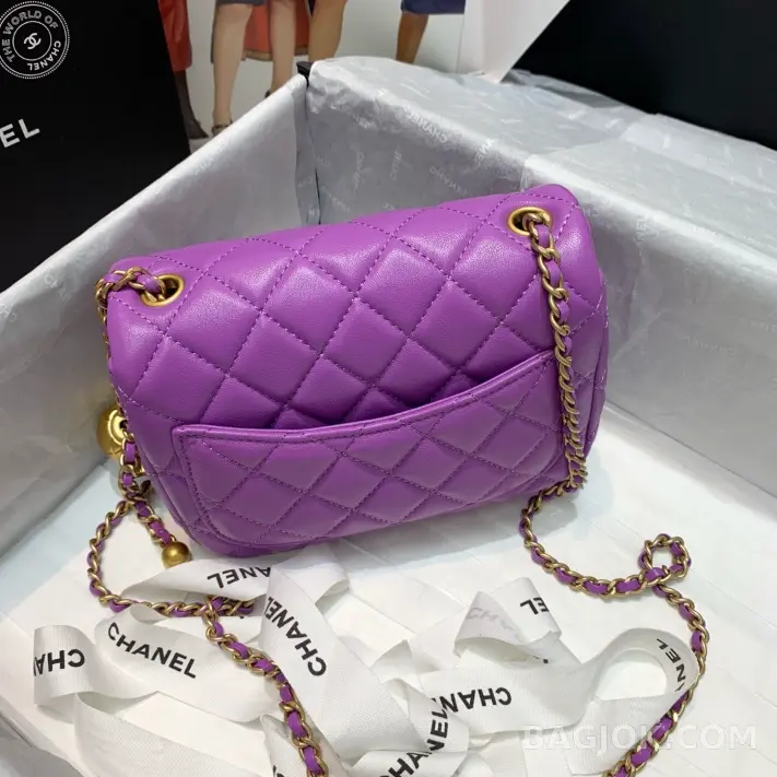 샤넬 Chanel 클래식 골드볼 플랩백 쁘띠삭 ver.3 상세 이미지