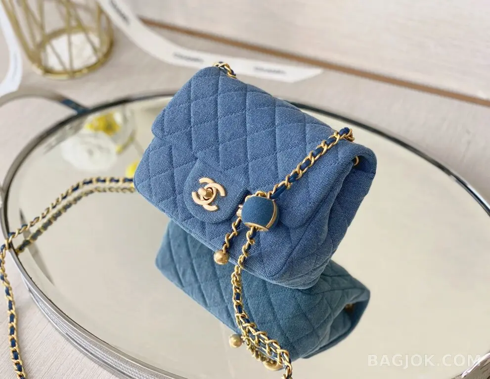 샤넬 Chanel 클래식 골드볼 플랩백 쁘띠삭 ver.3 상세 이미지