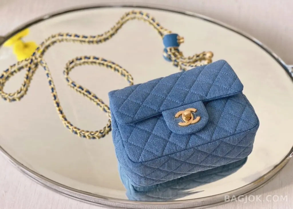 샤넬 Chanel 클래식 골드볼 플랩백 쁘띠삭 ver.3 상세 이미지