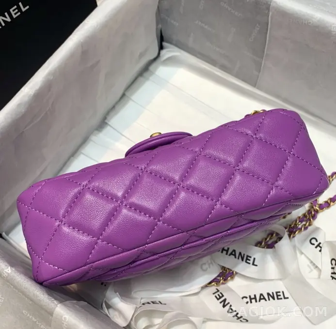 샤넬 Chanel 클래식 골드볼 뉴미니 플랩백 ver.2 상세 이미지