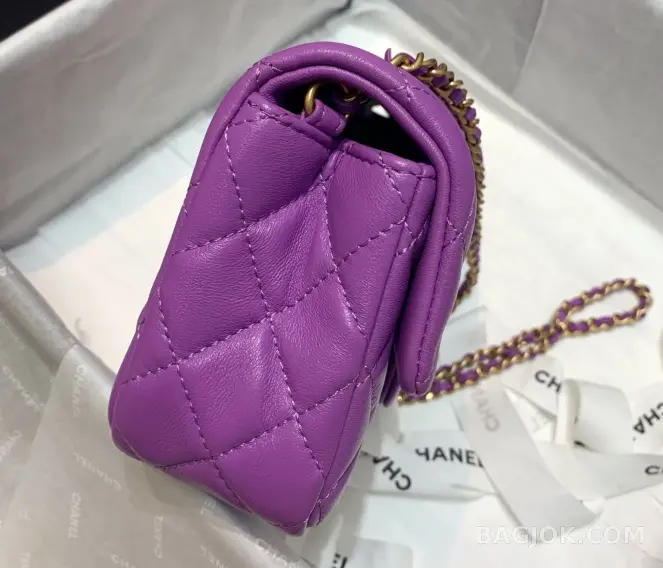샤넬 Chanel 클래식 골드볼 뉴미니 플랩백 ver.2 상세 이미지