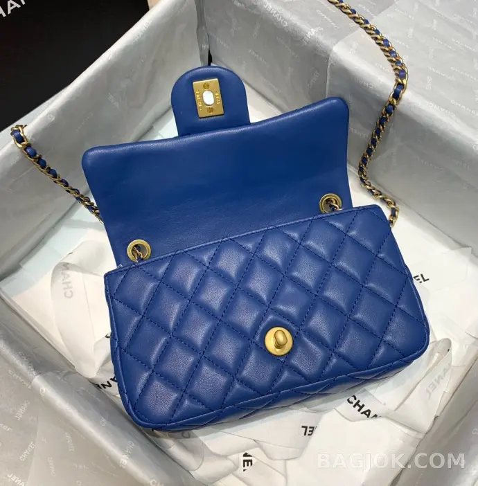 샤넬 Chanel 클래식 골드볼 뉴미니 플랩백 ver.2 상세 이미지