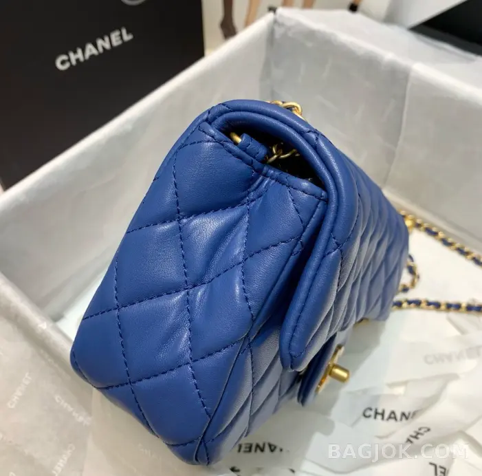 샤넬 Chanel 클래식 골드볼 뉴미니 플랩백 ver.2 상세 이미지