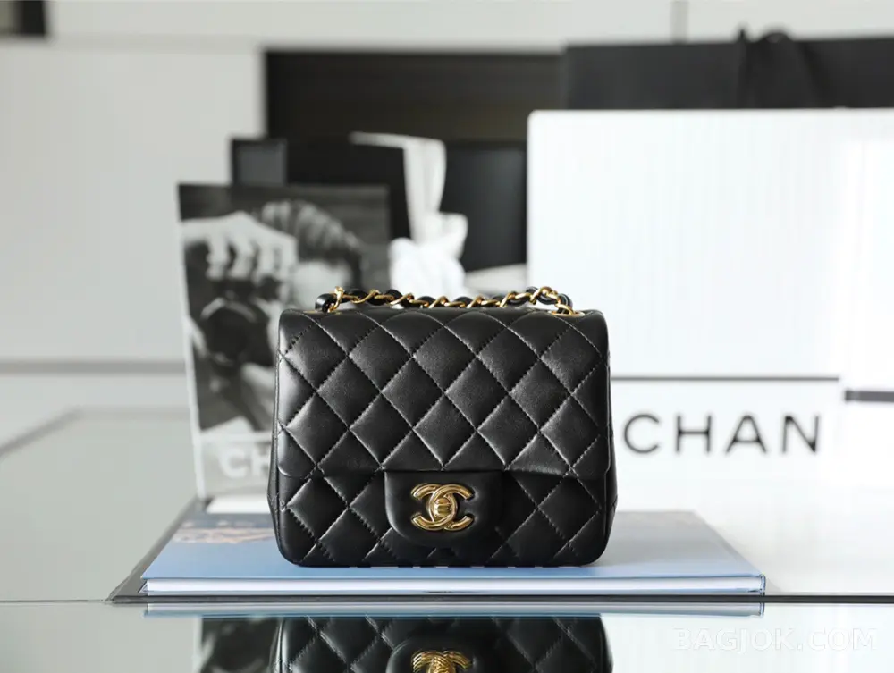 샤넬 Chanel 쁘띠삭 클래식 플랩백 램스킨 ver.1 상세 이미지