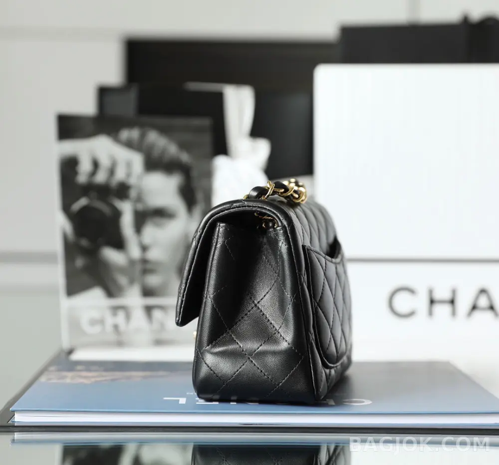 샤넬 Chanel 쁘띠삭 클래식 플랩백 램스킨 ver.1 상세 이미지
