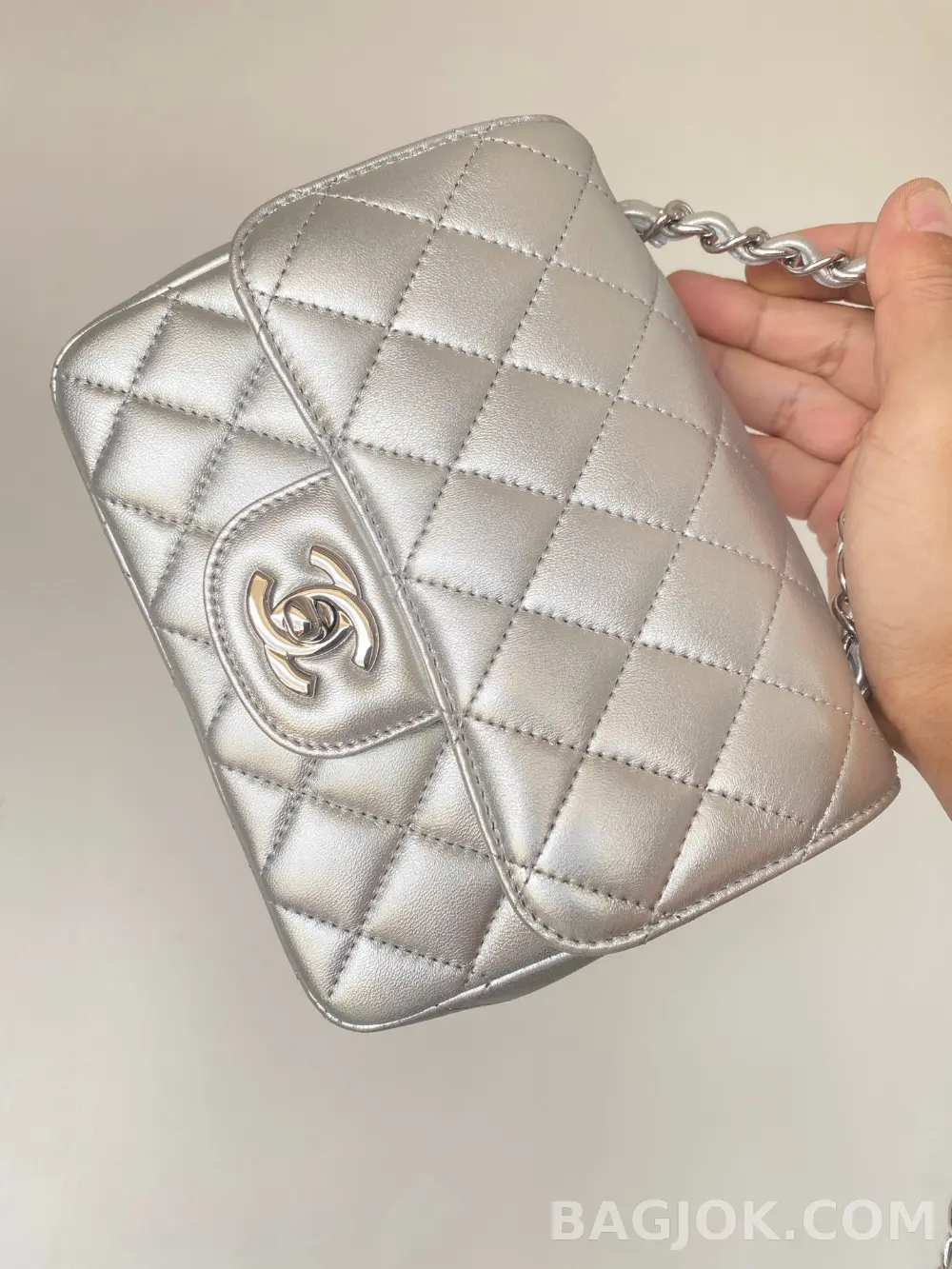 샤넬 Chanel 쁘띠삭 클래식 플랩백 램스킨 ver.1 상세 이미지