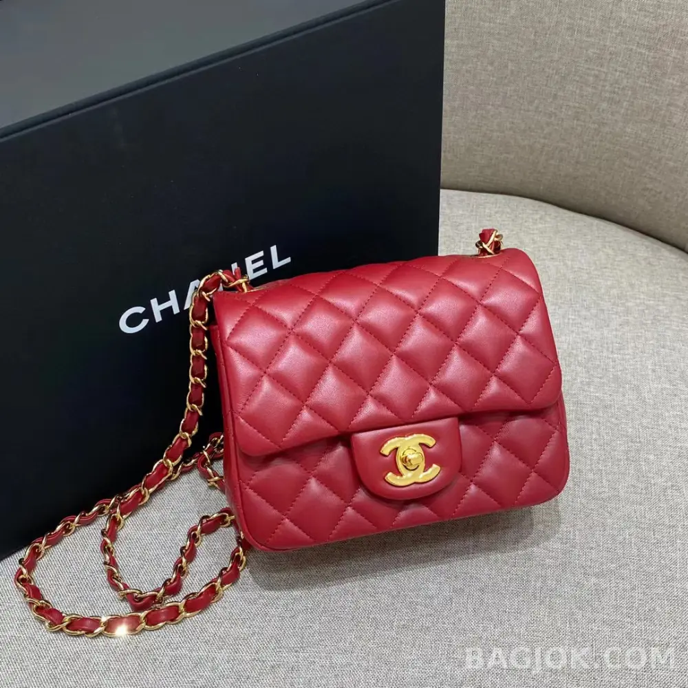 샤넬 Chanel 쁘띠삭 클래식 플랩백 램스킨 ver.1 상세 이미지