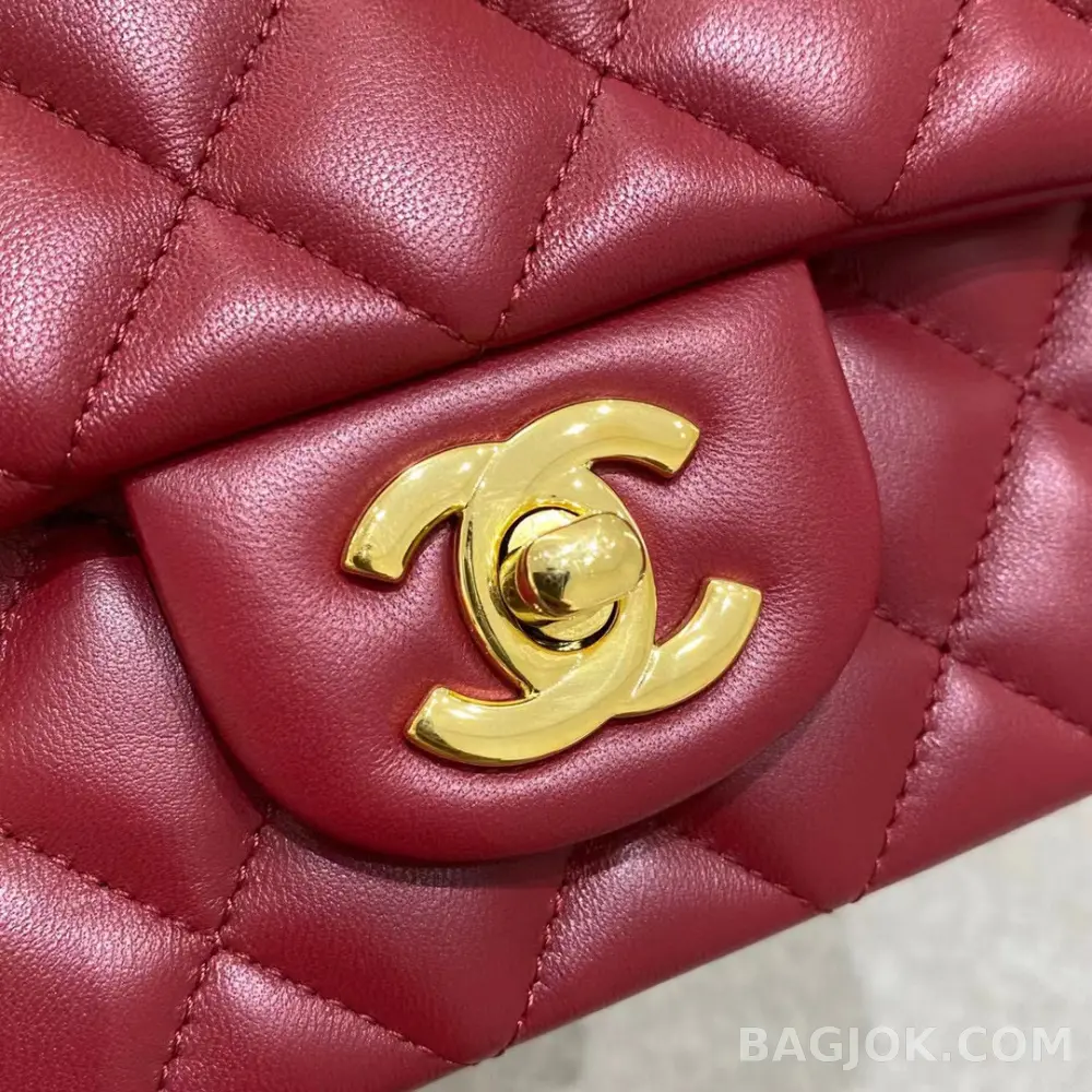 샤넬 Chanel 쁘띠삭 클래식 플랩백 램스킨 ver.1 상세 이미지