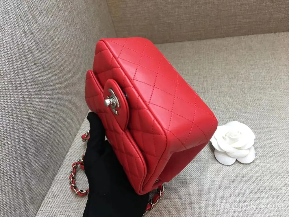 샤넬 Chanel 쁘띠삭 클래식 플랩백 램스킨 ver.1 상세 이미지