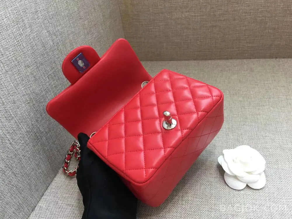 샤넬 Chanel 쁘띠삭 클래식 플랩백 램스킨 ver.1 상세 이미지