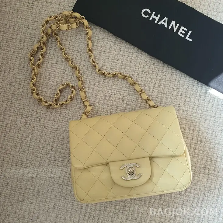 샤넬 Chanel 쁘띠삭 클래식 플랩백 램스킨 ver.2 상세 이미지