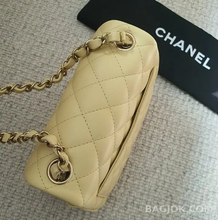 샤넬 Chanel 쁘띠삭 클래식 플랩백 램스킨 ver.2 상세 이미지