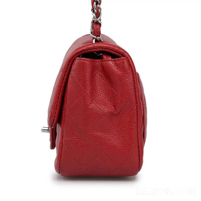 샤넬 Chanel 쁘띠삭 클래식 플랩백 캐비어 상세 이미지